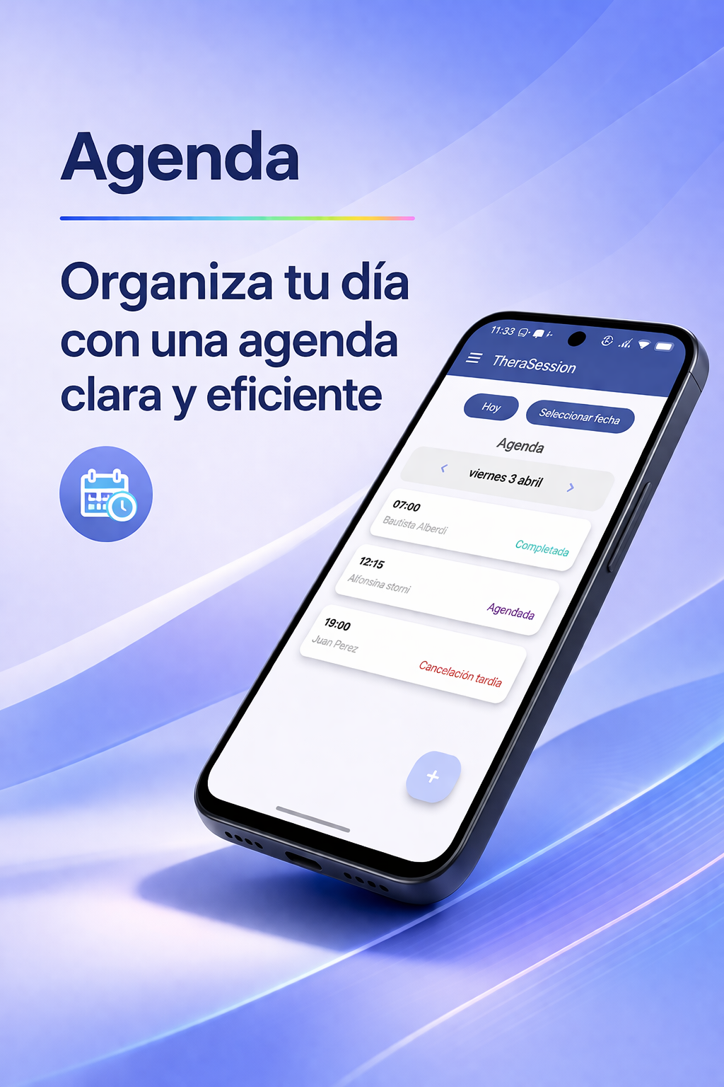 Vista previa de TheraSession